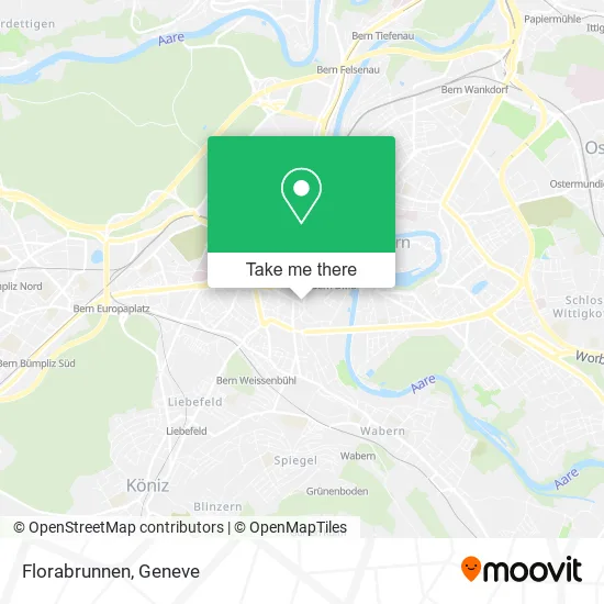Florabrunnen map