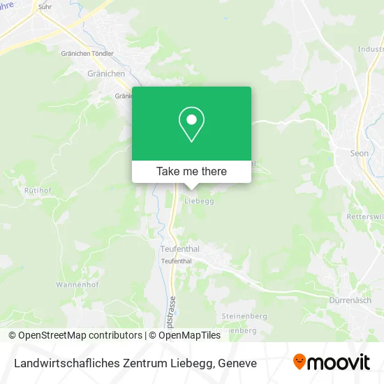 Landwirtschafliches Zentrum Liebegg map