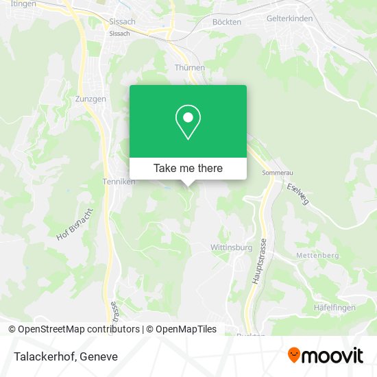 Talackerhof map