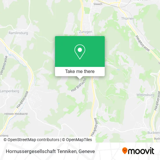 Hornussergesellschaft Tenniken map