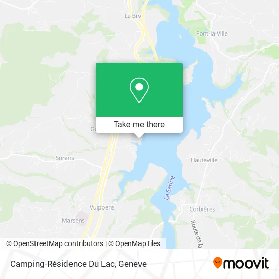 Camping-Résidence Du Lac map