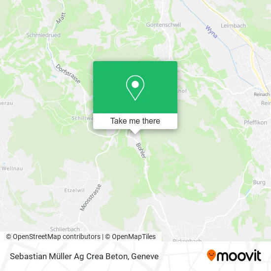 Sebastian Müller Ag Crea Beton map