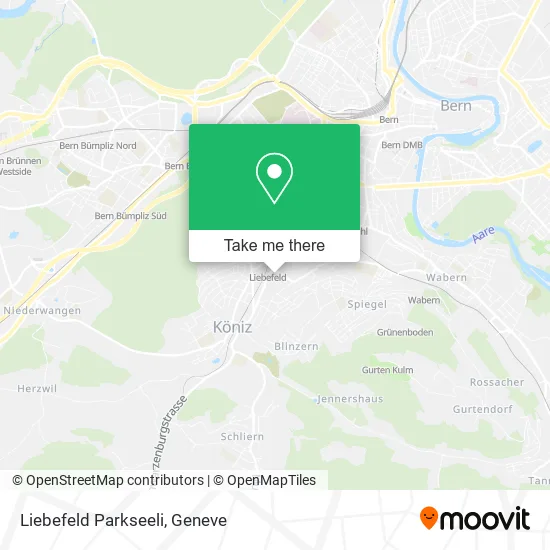 Liebefeld Parkseeli map
