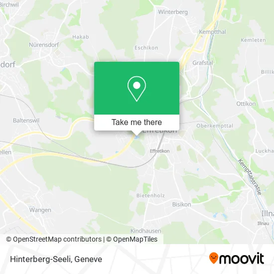 Hinterberg-Seeli map
