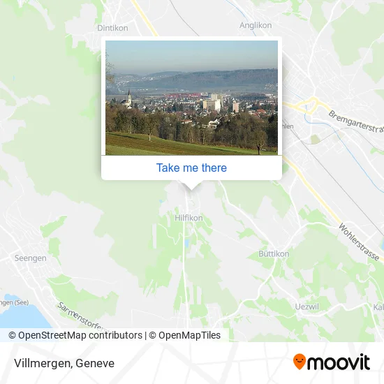 Villmergen map