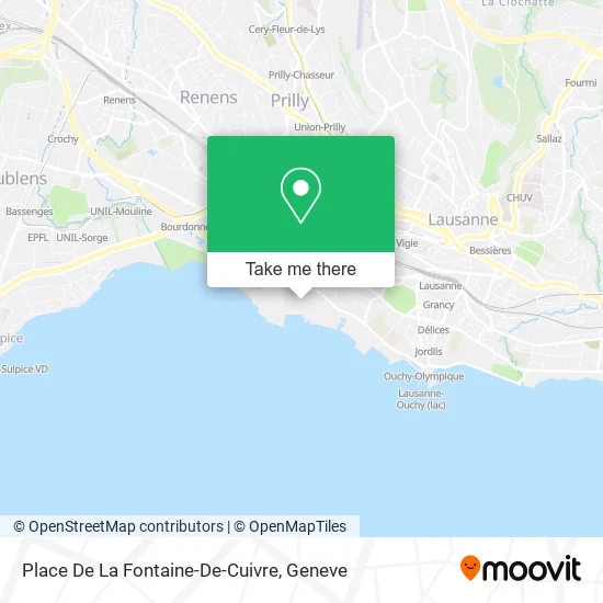 Place De La Fontaine-De-Cuivre map