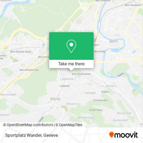 Sportplatz Wander map