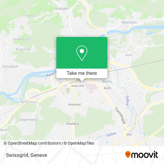 Swissgrid map