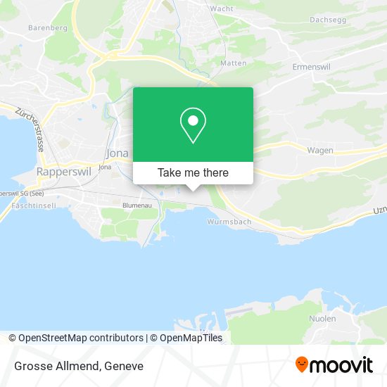 Grosse Allmend map