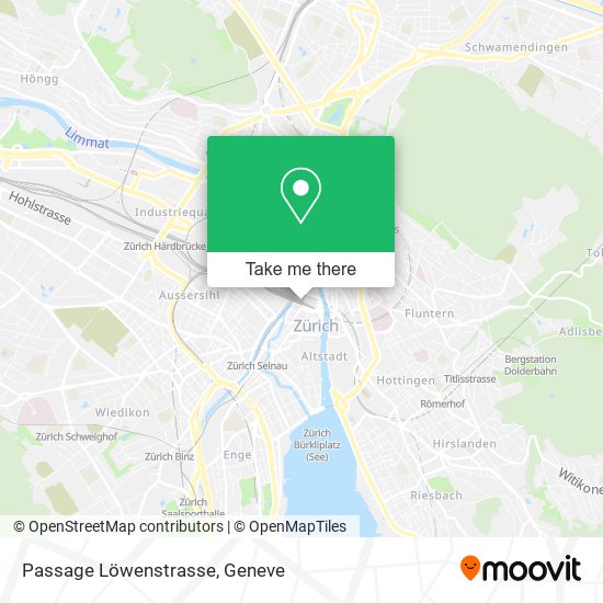 Passage Löwenstrasse map