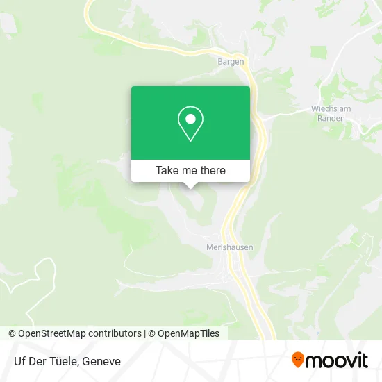 Uf Der Tüele map