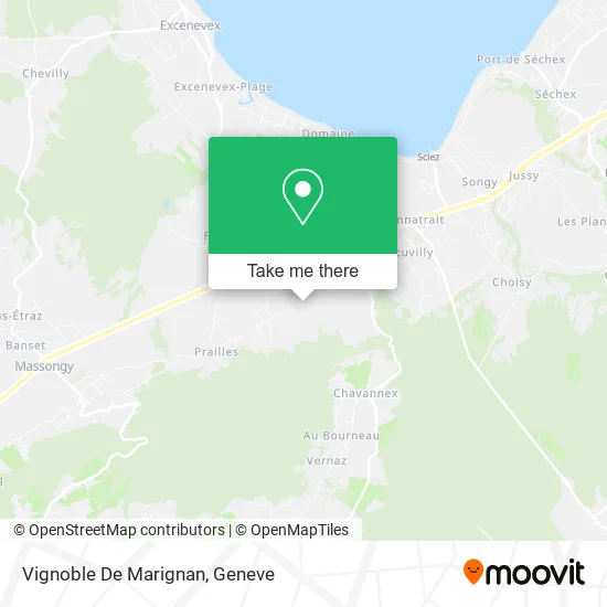 Vignoble De Marignan map