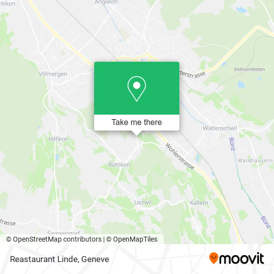 Reastaurant Linde map