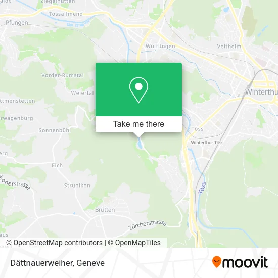 Dättnauerweiher map