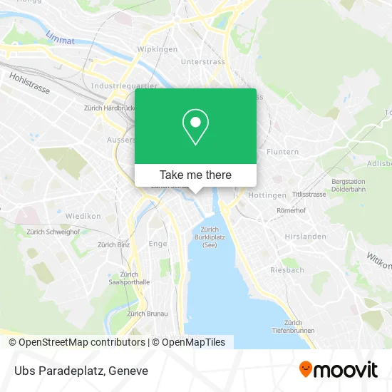 Ubs Paradeplatz map