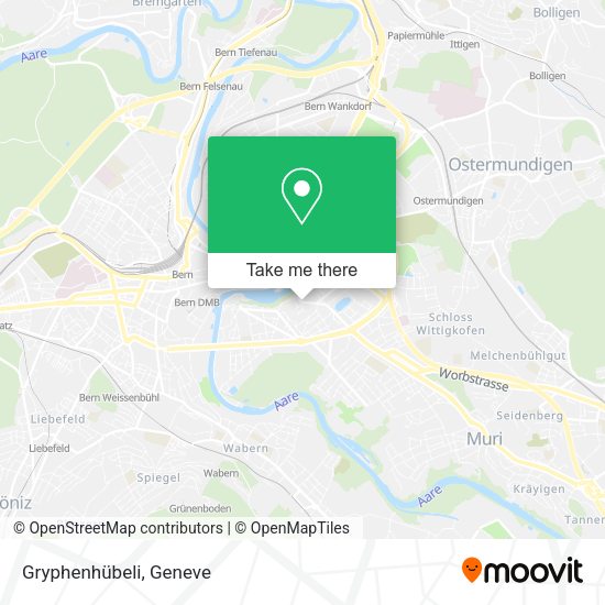 Gryphenhübeli map