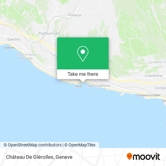 Château De Glérolles map