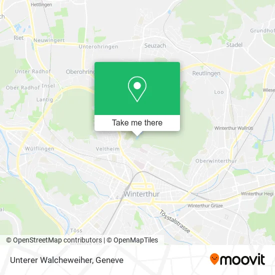 Unterer Walcheweiher map