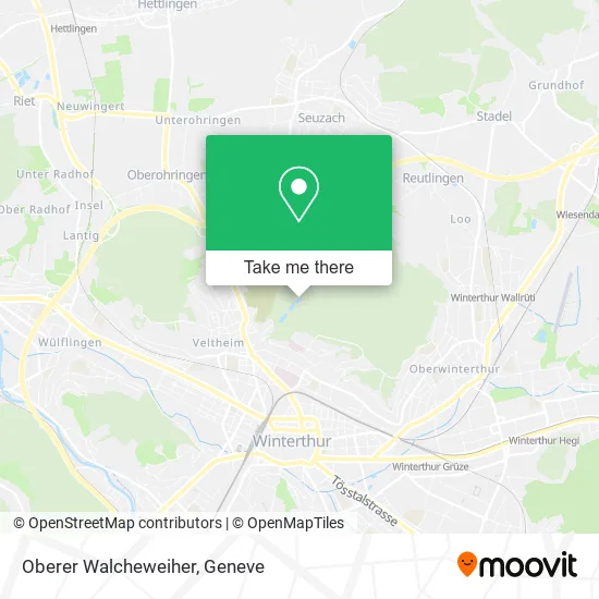 Oberer Walcheweiher map