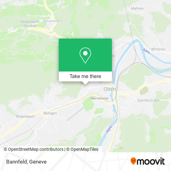 Bannfeld plan