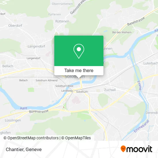 Chantier map
