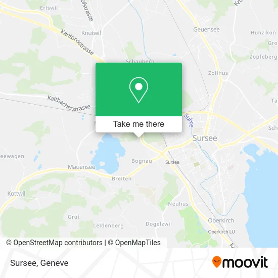 Sursee map