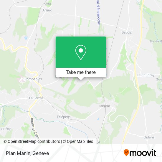 Plan Manin map