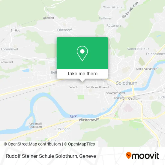 Rudolf Steiner Schule Solothurn map