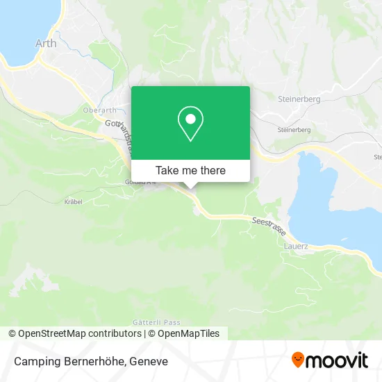 Camping Bernerhöhe map