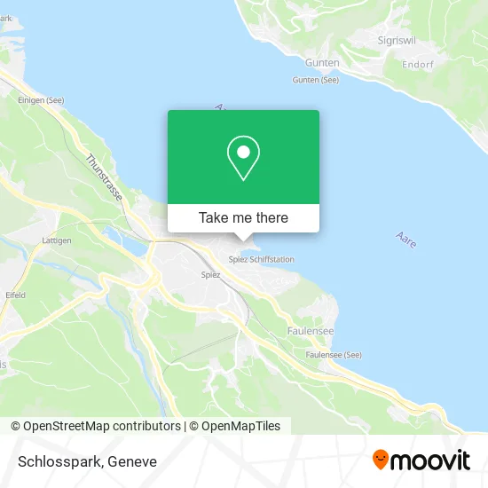 Schlosspark map