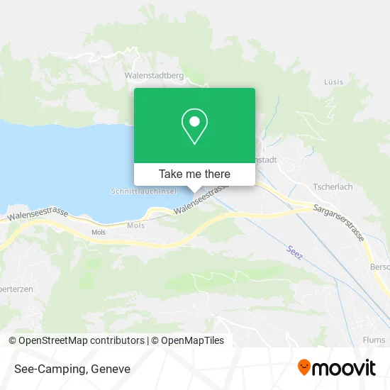 See-Camping map