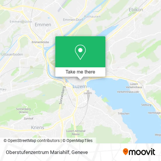 Oberstufenzentrum Mariahilf map