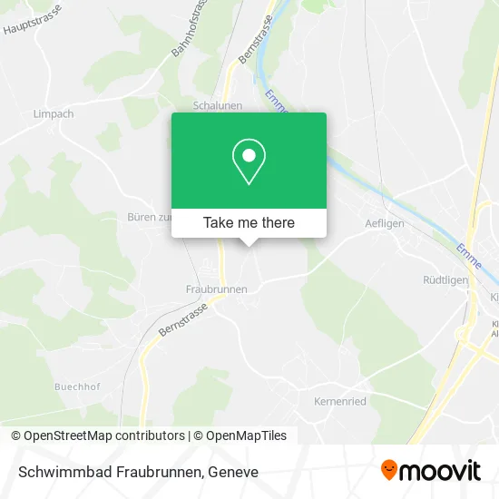 Schwimmbad Fraubrunnen map