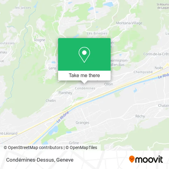 Condémines-Dessus map