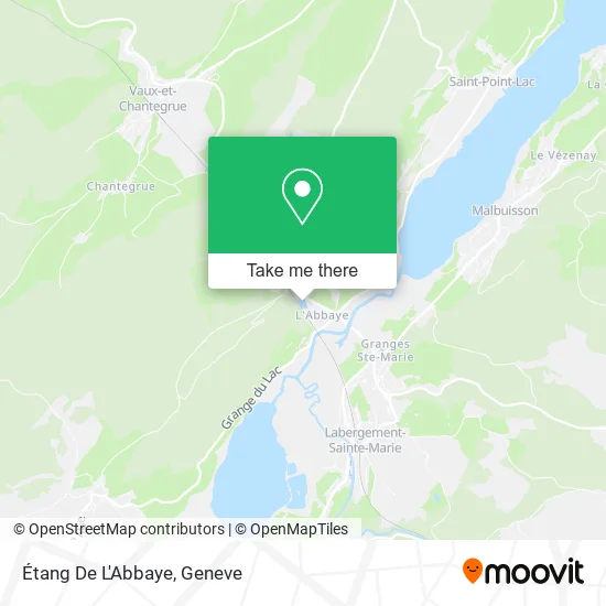 Étang De L'Abbaye map