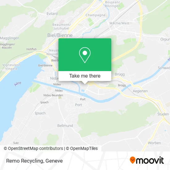Remo Recycling map