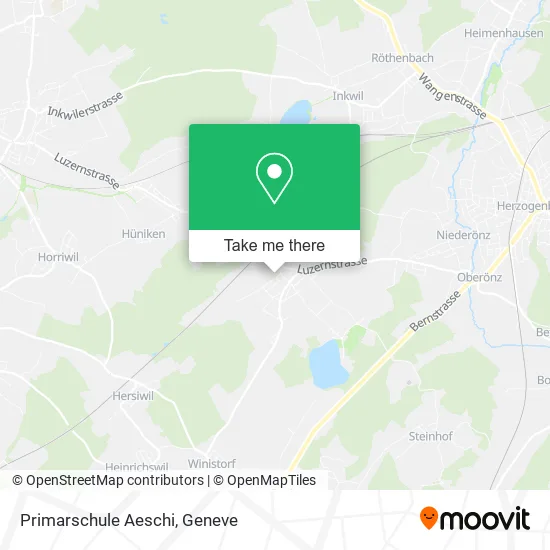 Primarschule Aeschi map