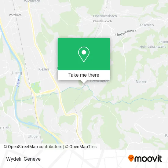 Wydeli map
