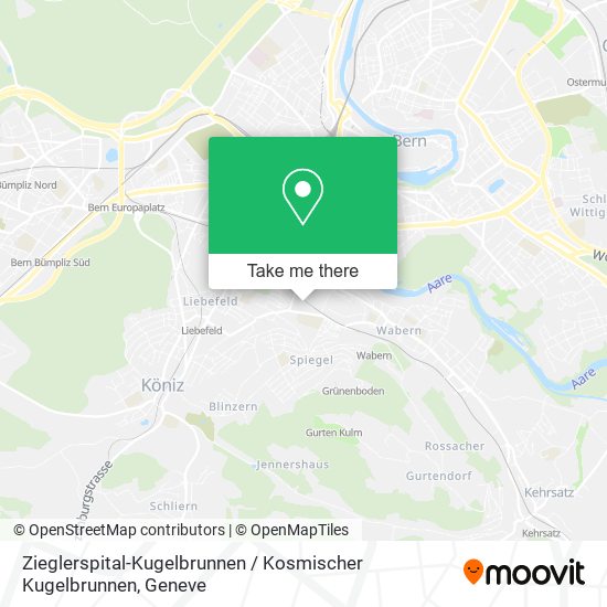 Zieglerspital-Kugelbrunnen / Kosmischer Kugelbrunnen map