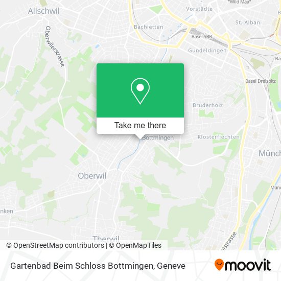 Gartenbad Beim Schloss Bottmingen map