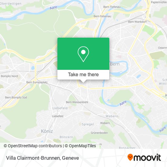 Villa Clairmont-Brunnen map