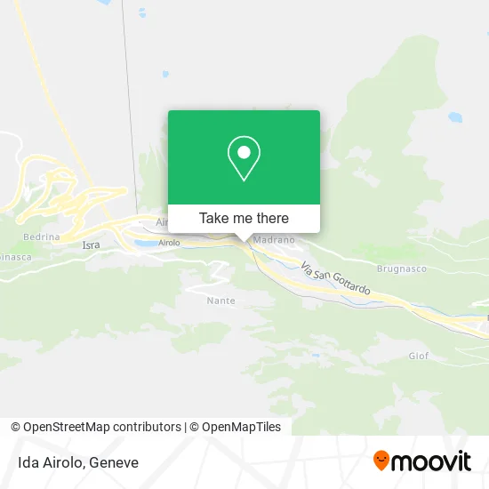 Ida Airolo map