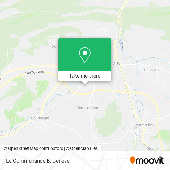 La Communance B map
