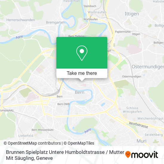 Brunnen Spielplatz Untere Humboldtstrasse / Mutter Mit Säugling map