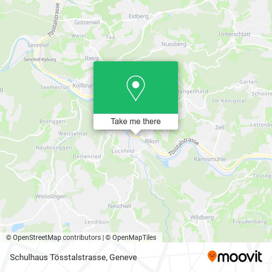 Schulhaus Tösstalstrasse map