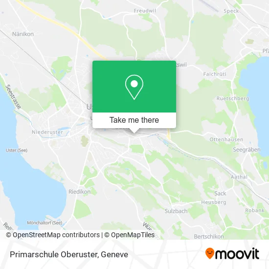 Primarschule Oberuster map