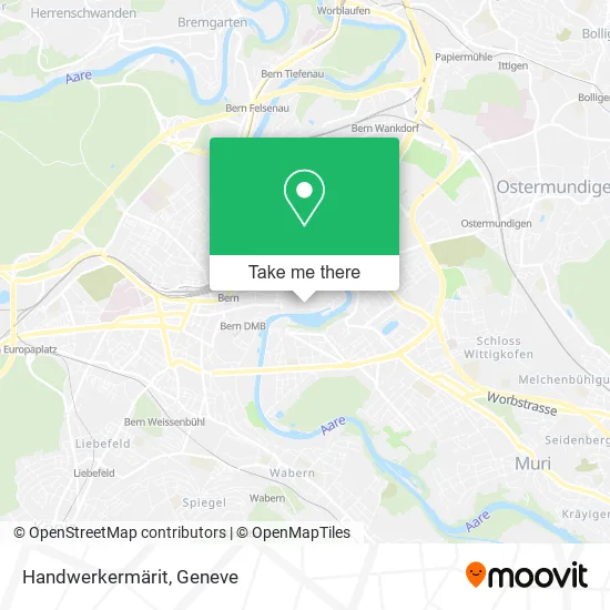 Handwerkermärit map