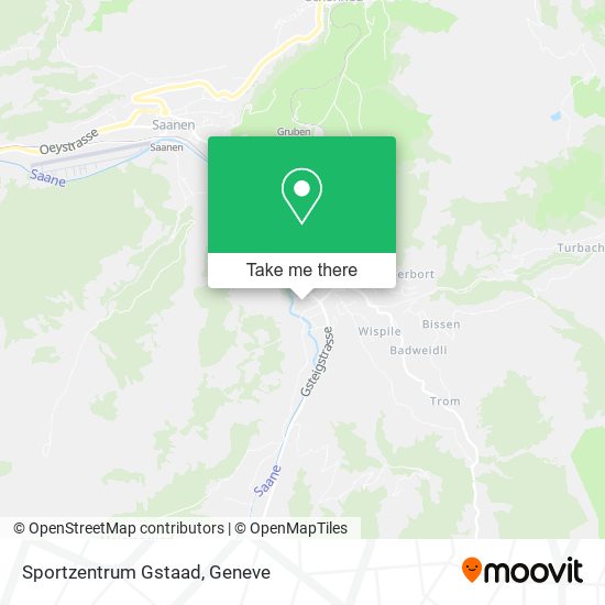 Sportzentrum Gstaad map
