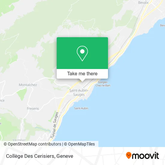 Collège Des Cerisiers map