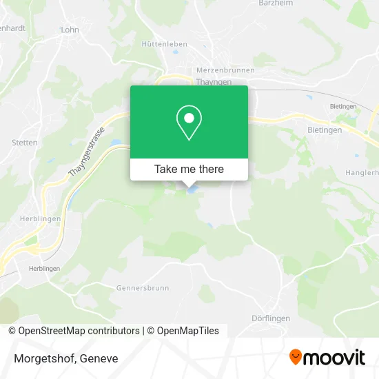 Morgetshof map